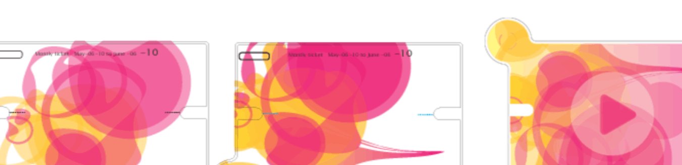 Three pass states: browsing, detail, media playback