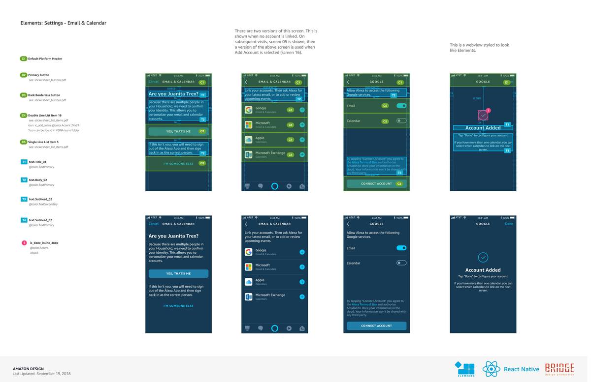 Redlines — identity confirmation and account linking