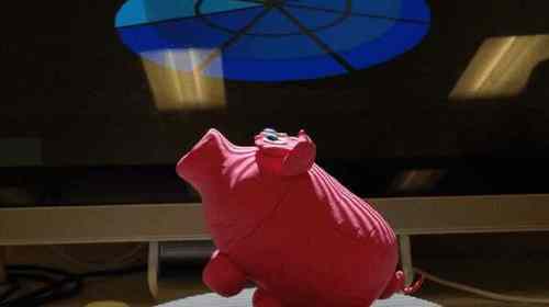 Pink pig scan — repositioning between cycles